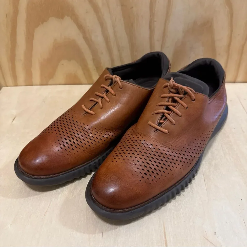 Cole Haan 2.Zerogrand Laser Wing Tip Oxford Lined Men's Size 11